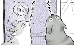 【漫画】猫が教えてくれる「春の訪れ」抜け毛と鼻先で感じる季節の気配